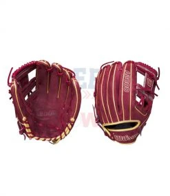 WILSON A2000 November 2022 Glove Of The Month 1975 Crimson Velvet 11.75"