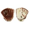MIZUNO GCF1250F3 Classic FP 12.5" Silver-Brown Fastpitch Glove