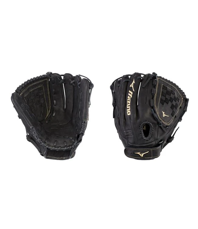 MIZUNO GMVP1200PF3 MVP Prime FP 12" Black Softball Glove 1 MIZUNO GMVP1200PF3 MVP Prime FP 12" Black Softball Glove