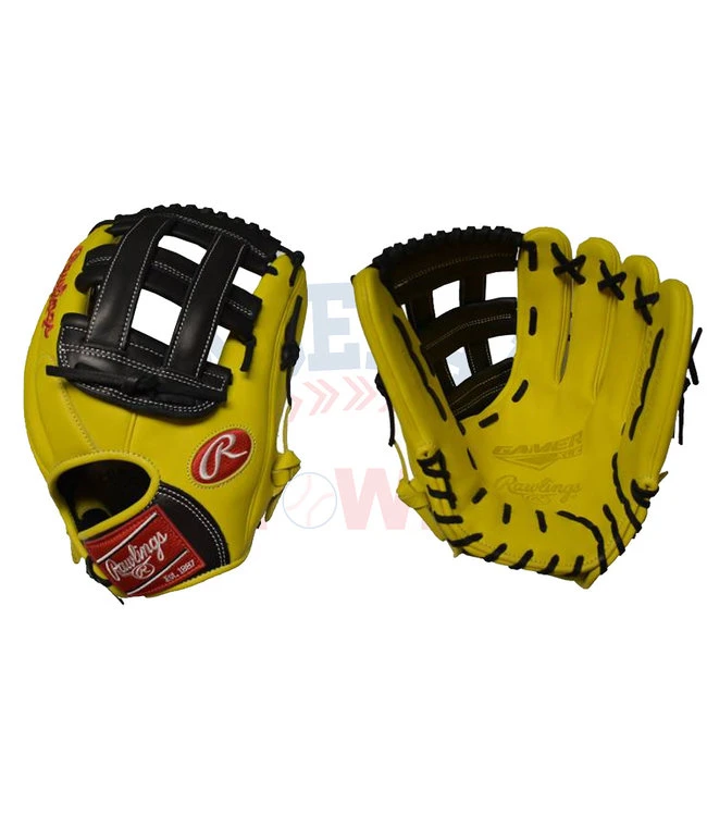 RAWLINGS GXLE130SB-6LYB Gamer Series 13" Softball Glove Right-Hand Throw 1 RAWLINGS GXLE130SB-6LYB Gamer Series 13" Softball Glove Right-Hand Throw